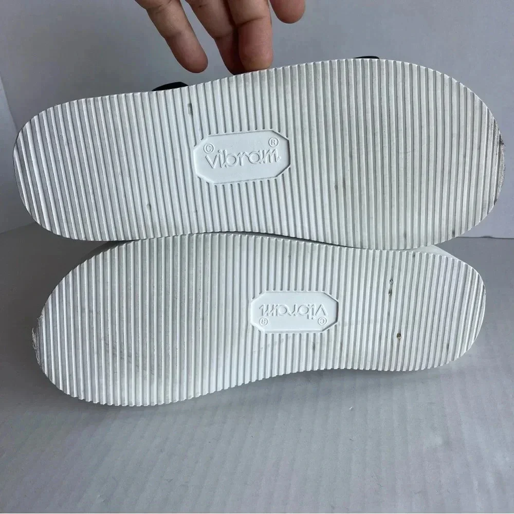 SUICOKE DEPA V2 Unisex Black and Withe Sandals Women size 12 Men size 10